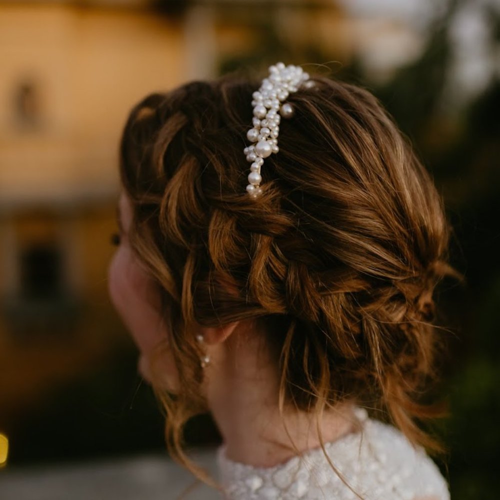 Pearl Bridal Headband